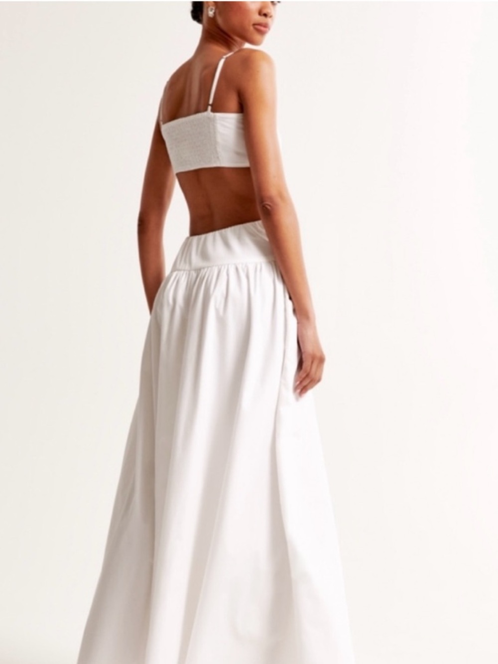 Abercrombie drop waist cutout maxi dress - Picture 2 of 5
